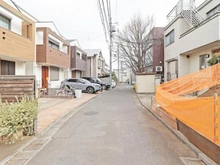 【東京都/世田谷区祖師谷】世田谷区祖師谷4丁目　建築条件付き売地　B区画 前面道路