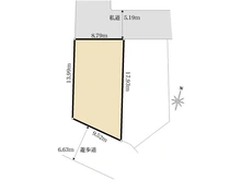 【東京都/狛江市岩戸南】岩戸南₋狛江66期₋No.1 区画図
