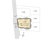 【東京都/狛江市猪方】狛江市猪方3期 4区画 区画図