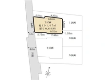 【東京都/狛江市猪方】狛江市猪方3期 2区画 区画図