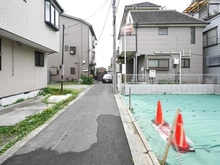 【東京都/江戸川区南小岩】江戸川区南小岩二丁目土地 前面道路