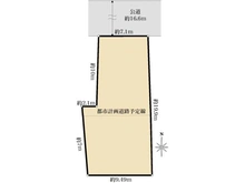 【東京都/新宿区原町】新宿区原町3丁目土地 区画図