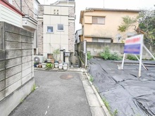 【東京都/目黒区上目黒】目黒区上目黒4丁目土地 前面道路
