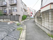 【東京都/目黒区上目黒】目黒区上目黒4丁目土地 前面道路