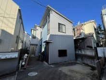【東京都/目黒区上目黒】目黒区上目黒4丁目建築条件なし売地 現地（古家あり）