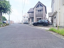 【神奈川県/川崎市高津区久地】川崎市高津区久地四丁目　売地 前面道路