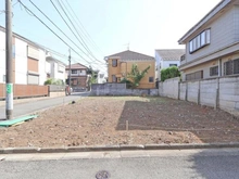 【東京都/杉並区下高井戸】杉並区下高井戸3丁目　1号地 現地：全2区画　1号地は手前側