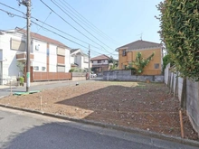 【東京都/杉並区下高井戸】杉並区下高井戸3丁目　1号地 前面道路：全2区画　1号地は手前側