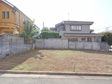 【東京都/杉並区下高井戸】杉並区下高井戸3丁目　2号地 現地：全2区画　2号地は左手