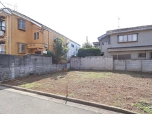 【東京都/杉並区下高井戸】杉並区下高井戸3丁目　2号地 現地：全2区画　2号地は左手