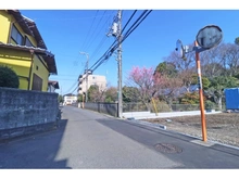 【神奈川県/相模原市南区古淵】相模原市南区古淵一丁目1号地 前面道路