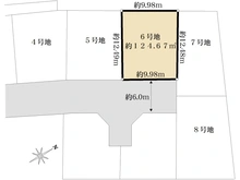 【神奈川県/相模原市南区古淵】相模原市南区古淵一丁目6号地 区画図