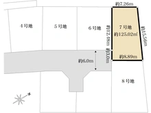 【神奈川県/相模原市南区古淵】相模原市南区古淵一丁目7号地 区画図