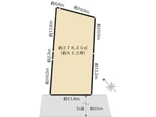 【神奈川県/川崎市川崎区池上新町】川崎区池上新町2丁目土地 区画図