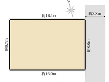 【東京都/武蔵野市境南町】武蔵野市境南町5丁目　売地 区画図