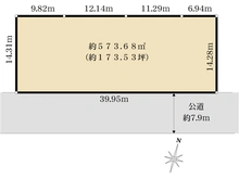【埼玉県/さいたま市南区南本町】さいたま市南区南本町1丁目　売地 区画図