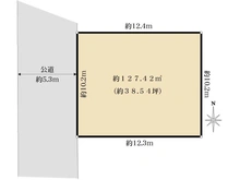 【東京都/三鷹市上連雀】三鷹市上連雀2丁目　土地 区画図