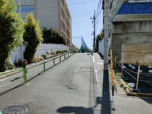 【東京都/千代田区富士見】千代田区富士見一丁目　土地 前面道路