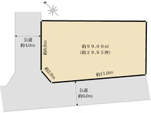 【埼玉県/川口市差間】川口市差間2丁目　土地 区画図