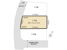 【埼玉県/さいたま市緑区大字大牧】さいたま市緑区大牧1期　2号地 区画図