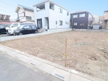 【埼玉県/三郷市高州】三郷市高洲3丁目　土地　1号地 現地：全3区画／対象地手前側