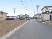 【埼玉県/三郷市高州】三郷市高洲3丁目　土地　1号地 前面道路
