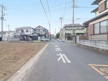 【埼玉県/三郷市高州】三郷市高洲3丁目　土地　2号地 前面道路