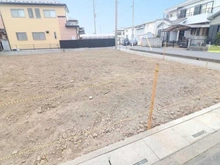 【埼玉県/三郷市高州】三郷市高洲3丁目　土地　3号地 現地：全3区画／対象地手前側