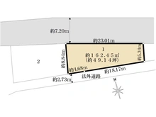 【神奈川県/川崎市宮前区南野川】宮前区南野川2丁目　1区画 区画図