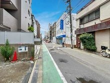 【東京都/品川区中延】品川区中延6丁目　売地 前面道路