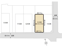 【東京都/小金井市貫井南町】小金井貫井南町五丁目　R区画 区画図