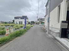 【東京都/三鷹市牟礼】建築条件なし売地3号地/全6区画 前面道路