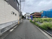 【東京都/三鷹市牟礼】建築条件なし売地6号地/全6区画 前面道路