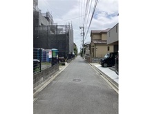 【東京都/三鷹市上連雀】三鷹市上連雀4丁目売地 前面道路