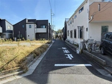 【東京都/練馬区南田中】練馬区南田中4丁目 売地 2号地 前面道路：南側公道 幅員4m　反対側