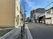 【大阪府/大阪市福島区鷺洲】大阪市福島区鷺洲4丁目土地 前面道路