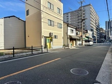 【大阪府/大阪市福島区鷺洲】大阪市福島区鷺洲4丁目土地 前面道路