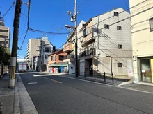 【大阪府/大阪市福島区鷺洲】大阪市福島区鷺洲4丁目土地 前面道路