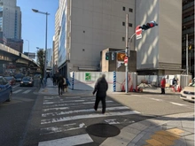 【大阪府/大阪市北区曾根崎】大阪市北区曽根崎　事業用地 現地
