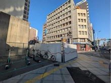 【大阪府/大阪市北区曾根崎】大阪市北区曽根崎　事業用地 現地