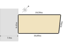 【兵庫県/西宮市南甲子園】西宮市南甲子園二丁目土地 区画図