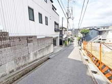 【兵庫県/芦屋市平田北町】芦屋市平田北町 土地 前面道路