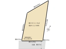 【兵庫県/芦屋市平田北町】芦屋市平田北町 土地 区画図
