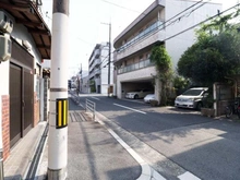 【大阪府/大阪市東住吉区駒川】大阪市東住吉区駒川1丁目_土地 前面道路