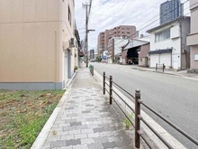 【大阪府/大阪市福島区鷺洲】大阪市福島区鷺洲4丁目_土地 前面道路