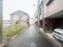 【大阪府/大阪市西区九条南】西区九条南三丁目　売地 前面道路