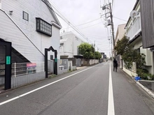 【東京都/大田区鵜の木】大田区鵜の木2丁目　売土地 前面道路