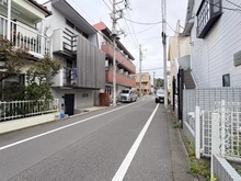 【東京都/大田区鵜の木】大田区鵜の木2丁目　売土地 前面道路