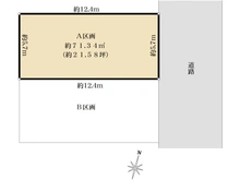 【東京都/葛飾区新宿】葛飾区新宿1丁目　A区画 区画図