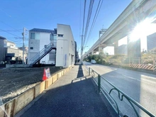 【東京都/足立区綾瀬】足立区綾瀬1丁目　売地 前面道路